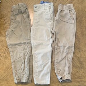 Bundle Beige/Tan Casual Pants 4T excellent condition